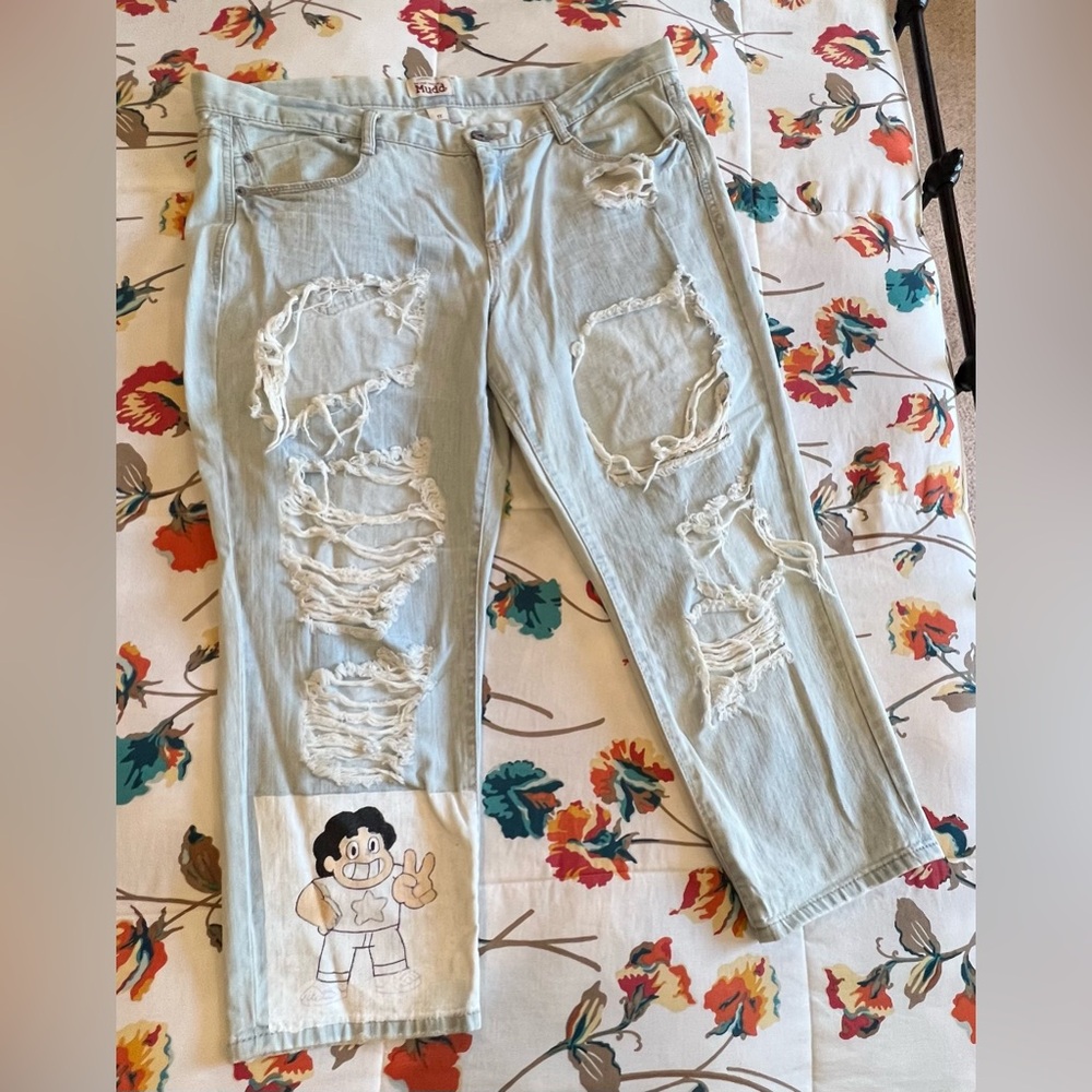 Mudd Light Blue Distressed Jeans - Steven Universe Project ⭐️